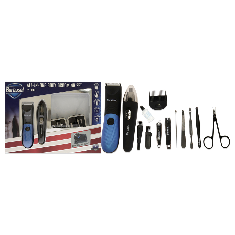 All-In-One Body Grooming Kit by Barbasol-11 Pc
